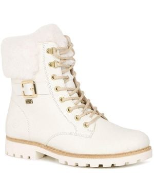 Remonte Lacey Ankle Boots - White