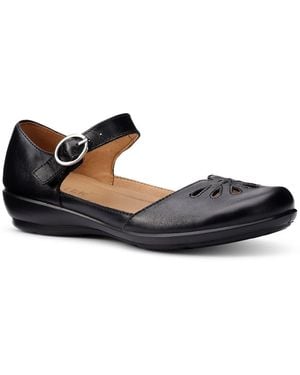 Hotter Eloise Mary Jane Shoes - Black