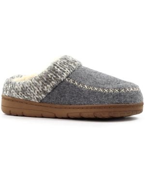 Lunar Albany Boxed Slippers - Grey