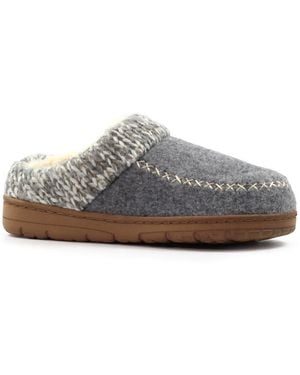 Lunar Albany Boxed Slippers - Grey