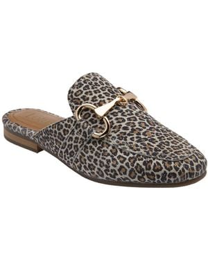 Lotus Taylor Backless Loafers - Black