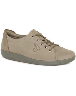 Ecco Soft 2 Lace Trainers - Grey