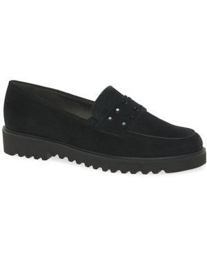 Paul Green Elisa Loafers - Black