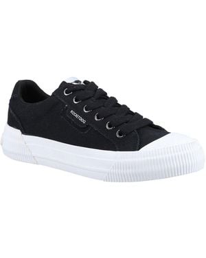 Rocket Dog Cheery 12A Canvas Trainers - Black