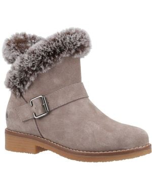 Hush Puppies Hannah Boots - Grey
