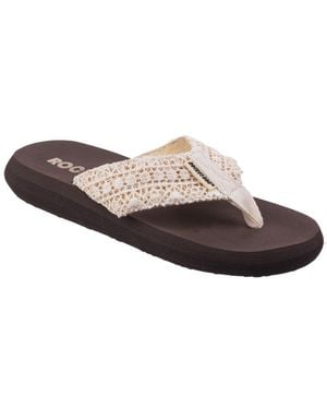 Rocket Dog Spotlight Casual Toe Post Sandals - Natural