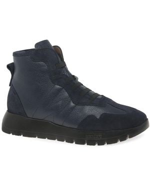 Wonders England Sport Ankle Boots - Blue