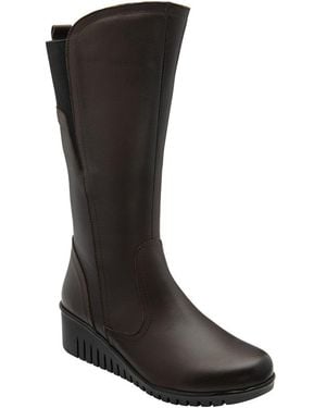 Lotus Fitzgerald Calf Boots - Black