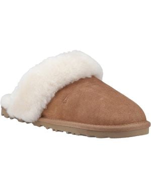 Hush Puppies Samantha Mule Slippers - Brown