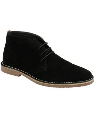 Frank Wright Edwin Desert Boots - Black