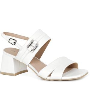 Caprice Plan Sandals Colour: Platino Met Lea - Metallic