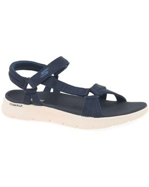 Skechers Go Walk Flex Sublime Sandals - Blue