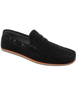 Frank Wright Hearns Moccasins - Black