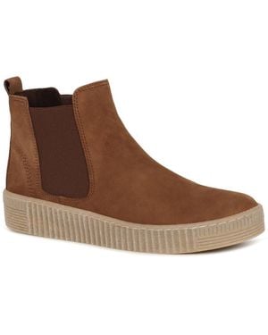 Gabor Lourdes Chelsea Boots - Brown