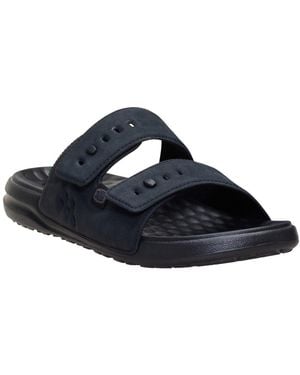 HEYDUDE Wave 2 Strap Slide Sandals - Blue