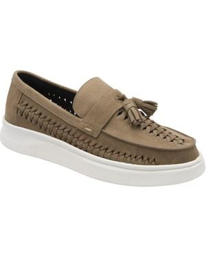 Frank Wright Robson Penny Loafers - Brown