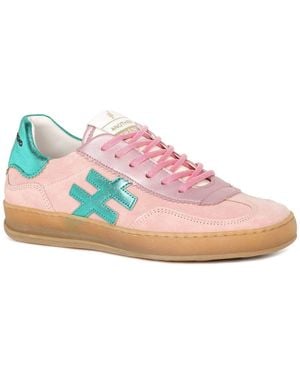Another Trend Iconic Ii Sneakers Colour: Rose Sue/ Lea - Pink