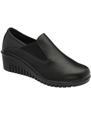 Lotus Delmar Wedge Shoes - Black