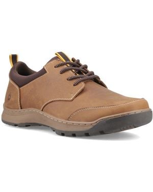 Hush Puppies Thom Lace Up Shoes - Brown