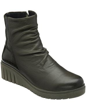 Lotus Adlee Ankle Boots - Green