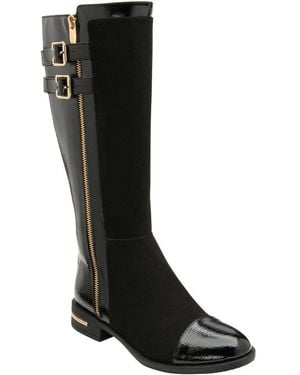 Lotus Harmonie Knee High Boots - Black