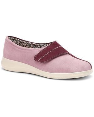 Hotter Wrap Slippers - Pink