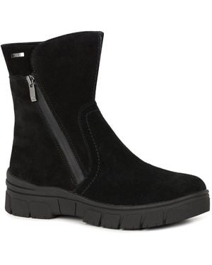 Caprice Sara Ankle Boots - Black