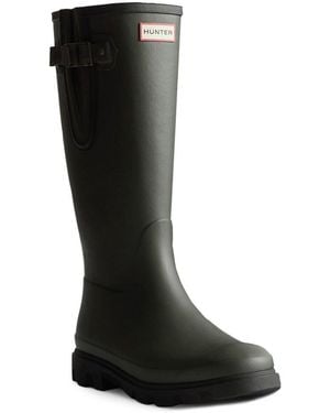 HUNTER Downpour Adjustable Wellingtons - Black