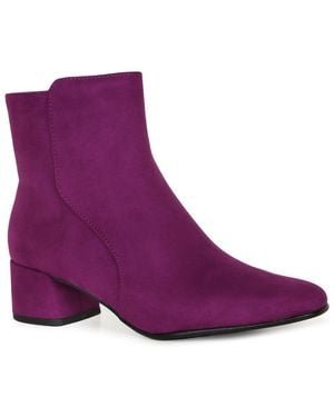 Marco Tozzi Ava Ankle Boots - Purple
