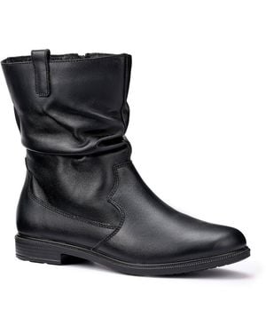 Hotter Irving Boots - Black