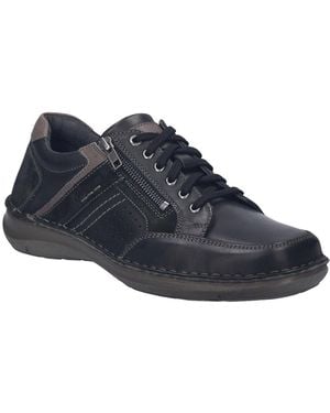 Josef Seibel New Anvers 87 Wide Fit Shoes - Blue