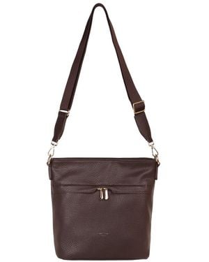 David Jones Nice Iii Messenger Bag - Brown