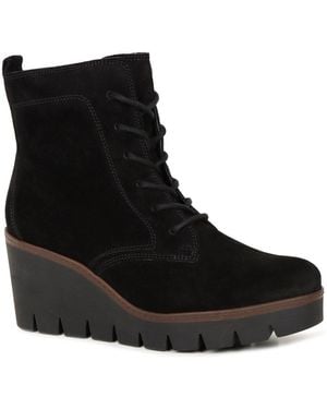 Gabor Unity Wedge Heel Boots - Grey
