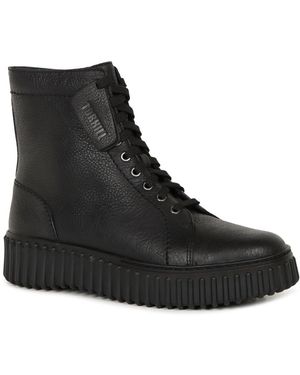 Clarks Torhill Rise Ankle Boots - Black