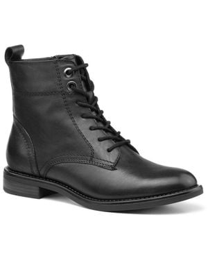 Hotter Surrey Biker Boots - Black