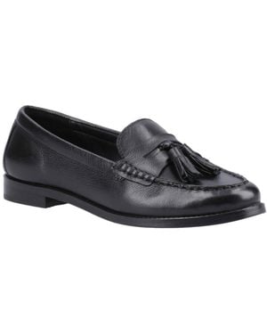 Hush Puppies Connie Tassel Loafers - Black
