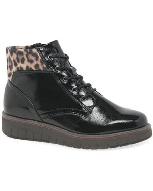 Marco Tozzi Viva Ankle Boots - Black