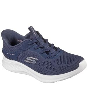 Skechers Skech-Lite Pro 2.0 Smooth Current Textile Trainers - Blue