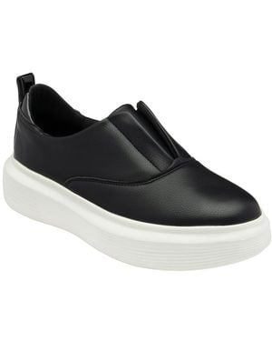 Lotus Chunky Sole Slip-On Trainers - Black