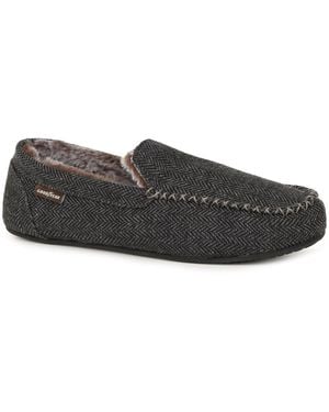 Goodyear Hendrix Full Slippers - Black