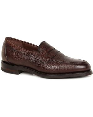 Loake Imperial &Apos;S Penny Loafers Burn Lea - Brown