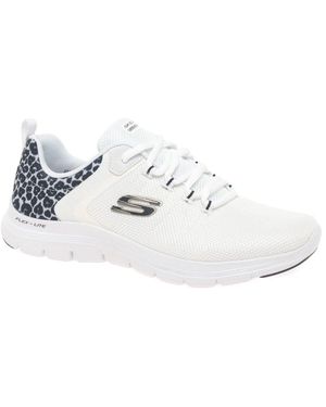 Skechers Flex Advantage 4 Wild Ballad Trainers - White