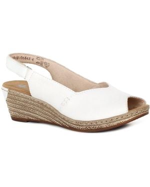 Rieker Honolulu Sandals - White