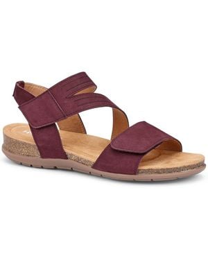 Hotter Ruen Wide Fit Sandals - Brown