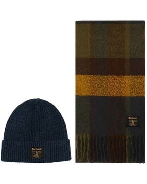 Barbour Westerdale Beanie &Amp; Scarf Set - Multicolour