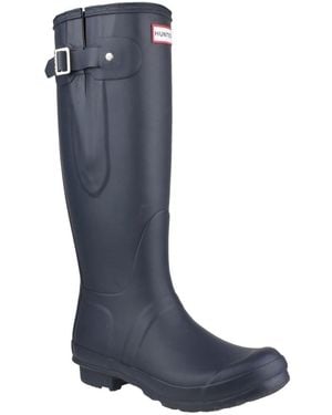 HUNTER Apos;S Original Side Adjustable Wellingtons - Blue