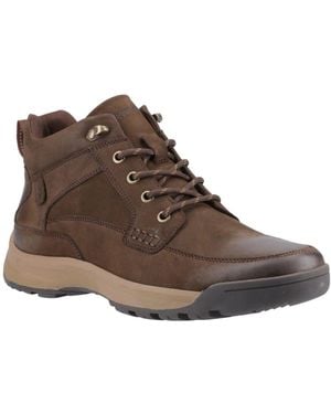 Hush Puppies Vernon Lace Boots - Brown