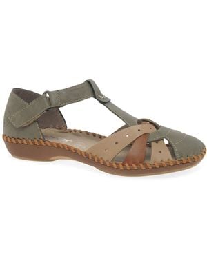 Rieker Maria Sandals Size: 3.5 / 36 - Brown
