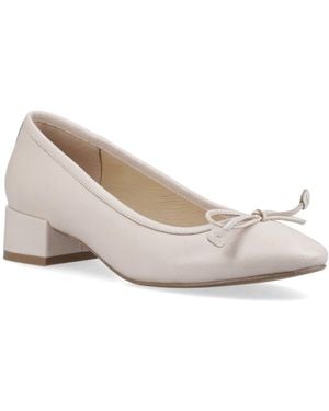 Hush Puppies Silvia Ballerina Court - White