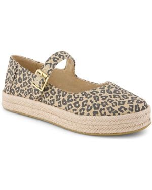 TOMS Carolina Mary Jane Shoes - Metallic